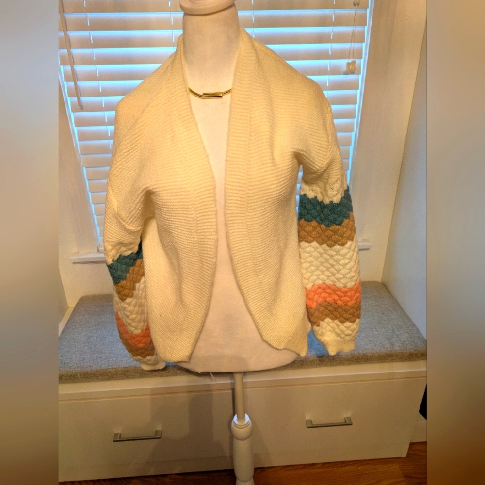 Colorful Striped Women's Sweater